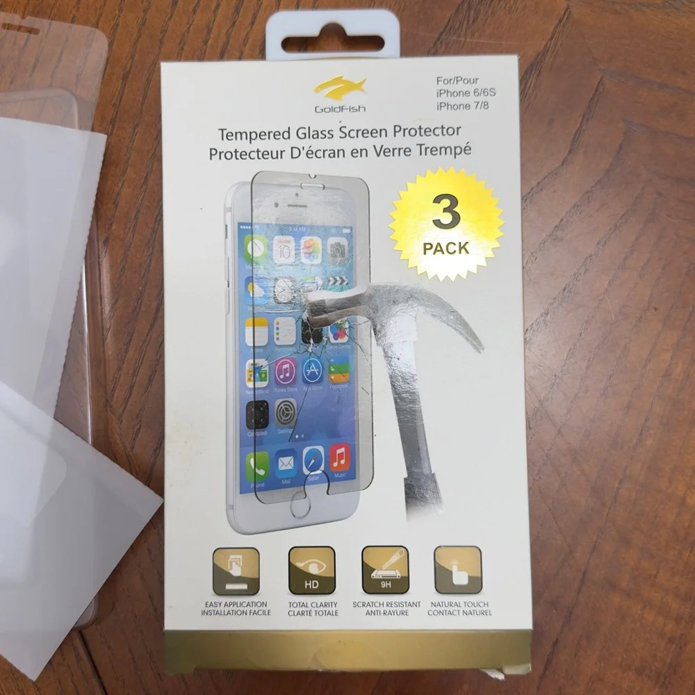 Tempered Glass Screen Protector 2 Pack